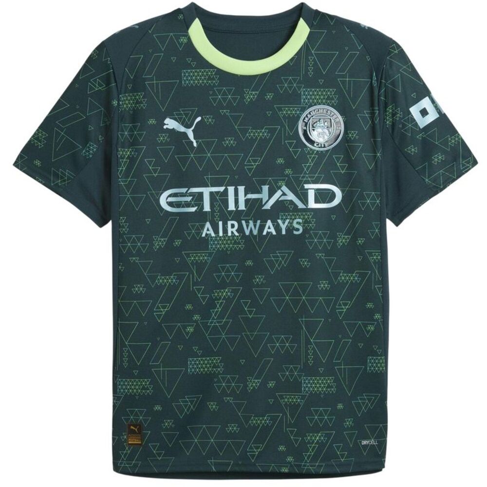 Manchester City FC Mens 25/26 Manchester City FC Jersey / Green